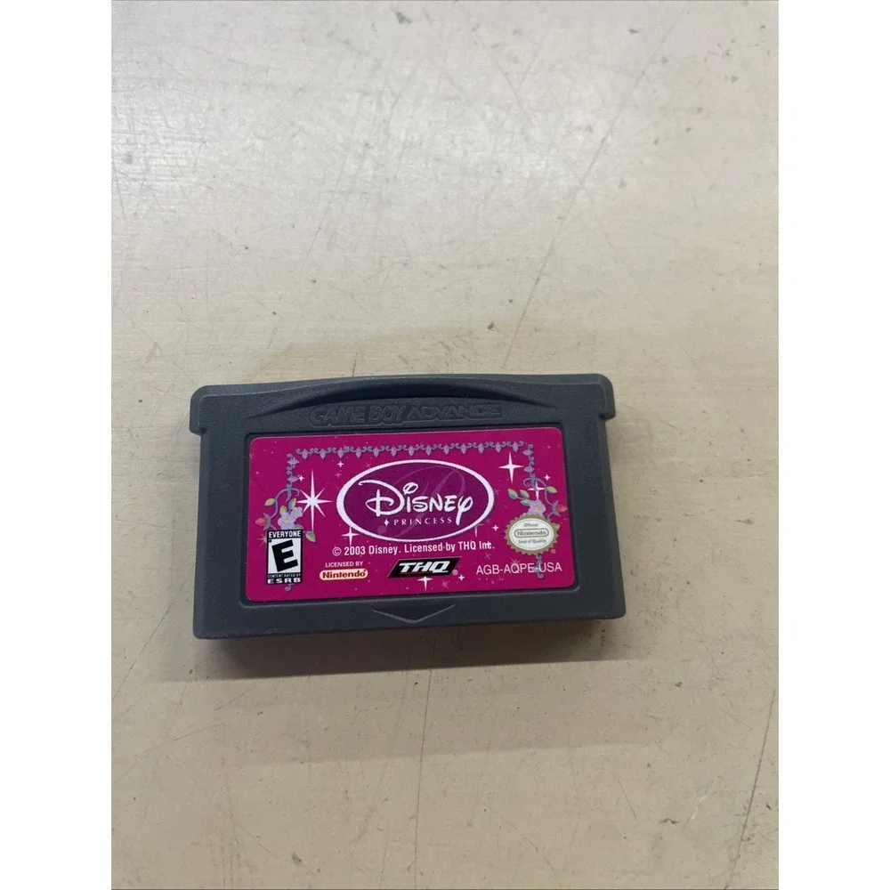 Disney Princess Game Boy Advance Cartridge Only Untested